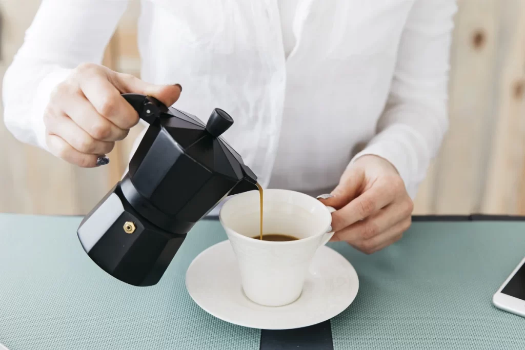 مدت زمان دم کشیدن قهوه در موکاپات