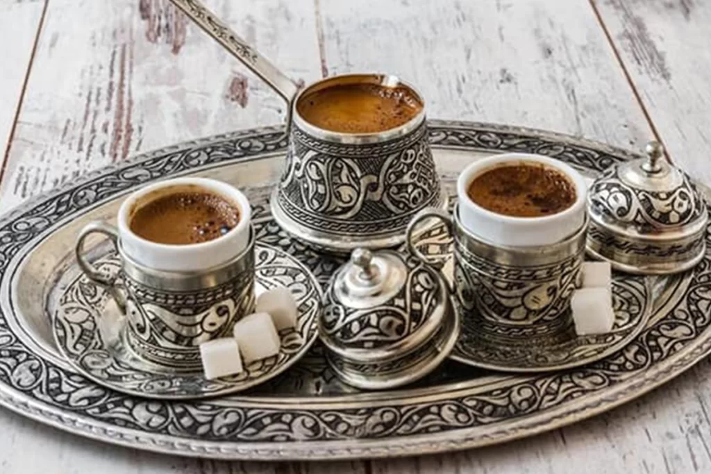 زمان دم کشیدن قهوه ترک