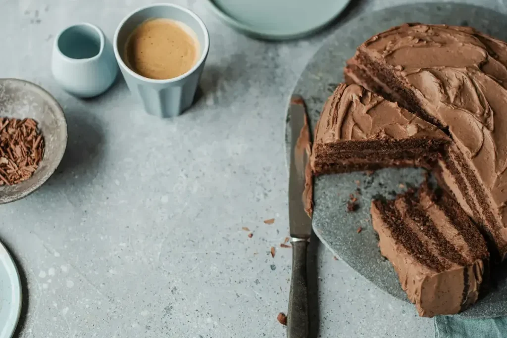 آموزش تهیه کیک قهوه شکلاتی