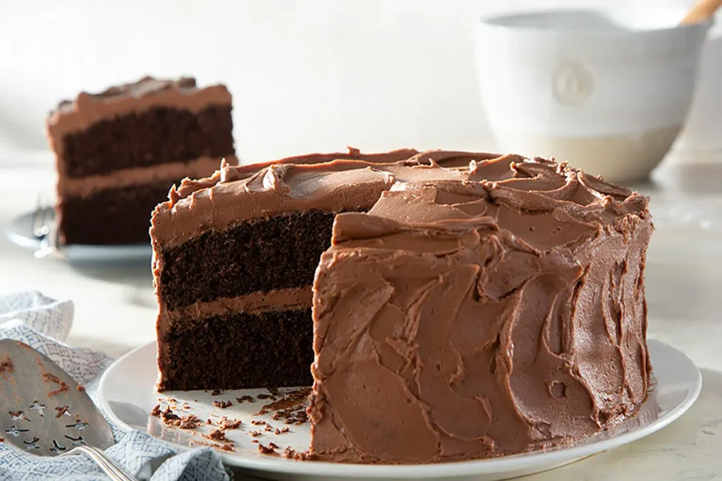 طرز تهیه کیک قهوه شکلاتی