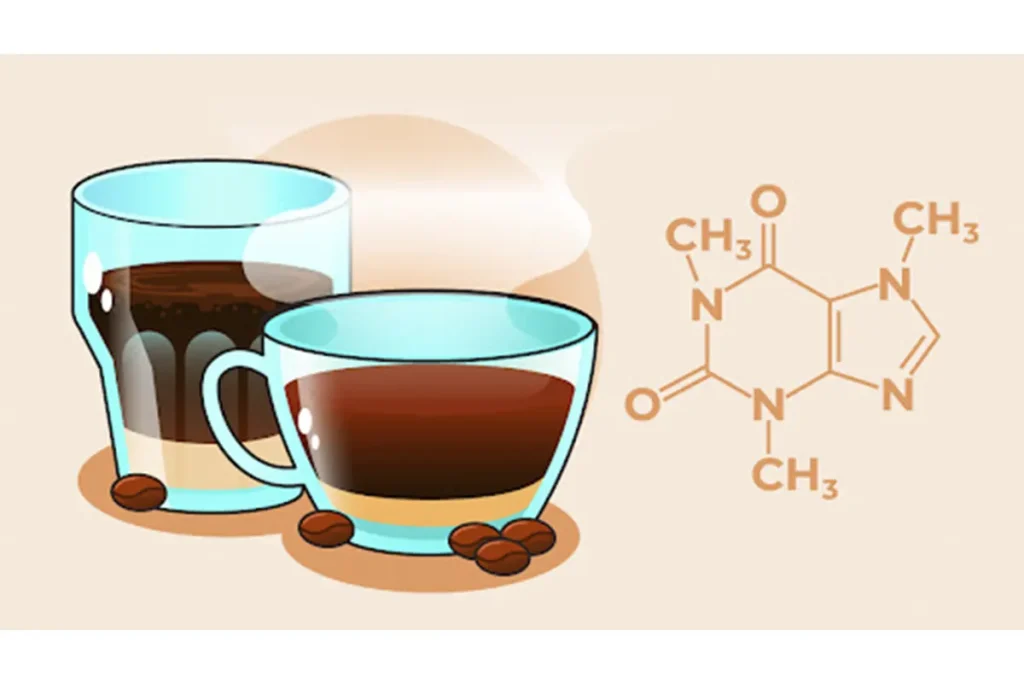 مقایسه میزان کافئین موجود در آمریکانو و اسپرسو