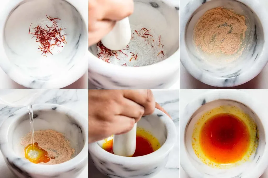 اضافه کردن زعفران به قهوه