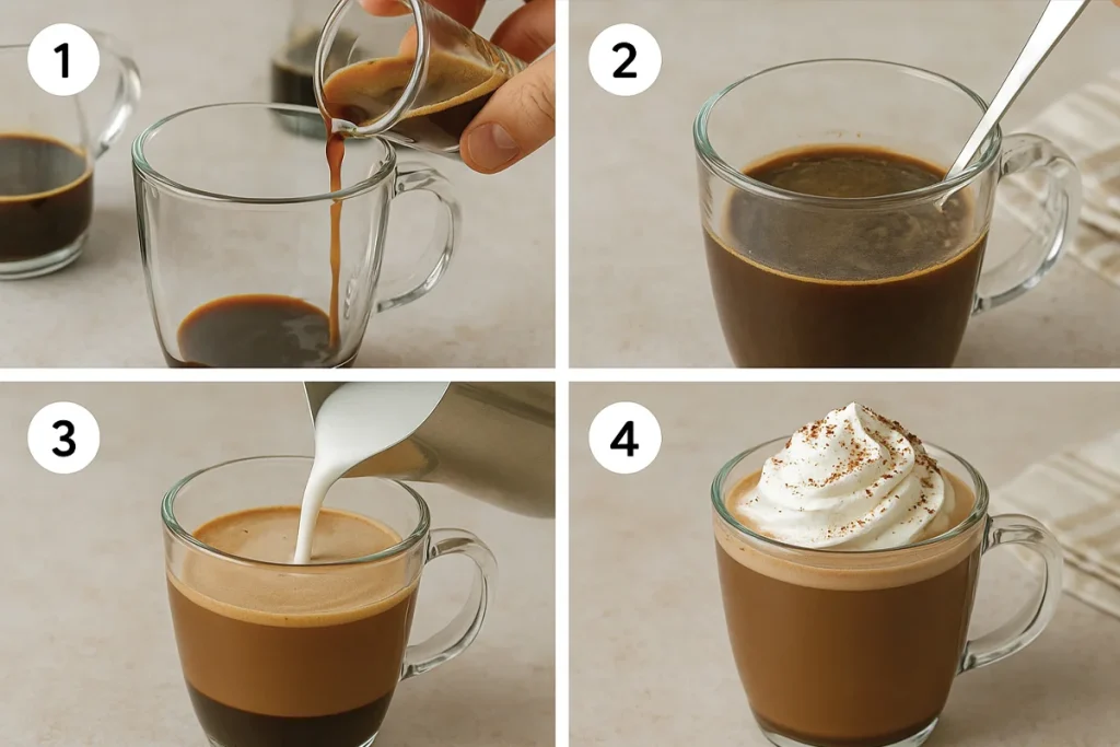 دستور تهیه قهوه شکلاتی