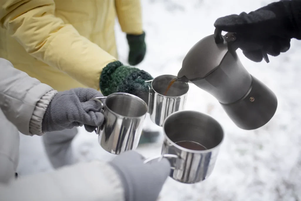 قهوه تهیهشده با موکاپات به طعم قوی و پرحرارت خود شناخته شده است و اغلب شبیه اسپرسو توصیف میشود.