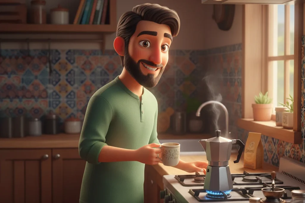 چگونه روی گاز اسپرسو درست کنیم؟