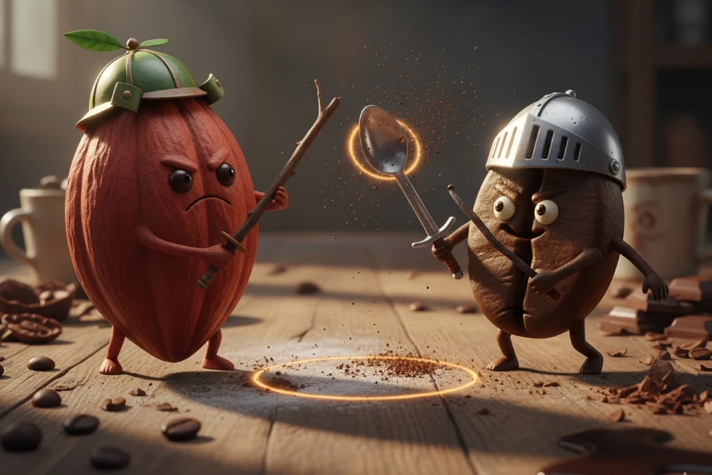 قهوه بهتر است یا کاکائو