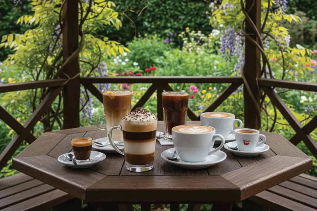 به اندازهای شکلات یا پودر کاکائو در آن بریزید که مزهی قهوه هم در ماروچینو احساس شود.