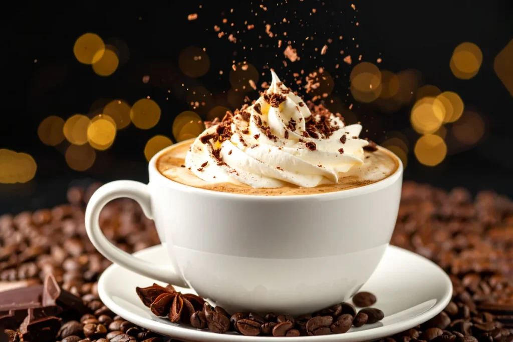 از آنجایی که خامه چرب‌­تر است، یک طعم مخملی و لوکس در دهان شما ایجاد می‌­کند و تجربه نوشیدن قهوه را به سطح بالاتری می­‌برد. 