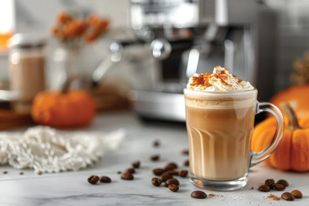 لاته کدو حلوایی شما آماده است، نوش جان!