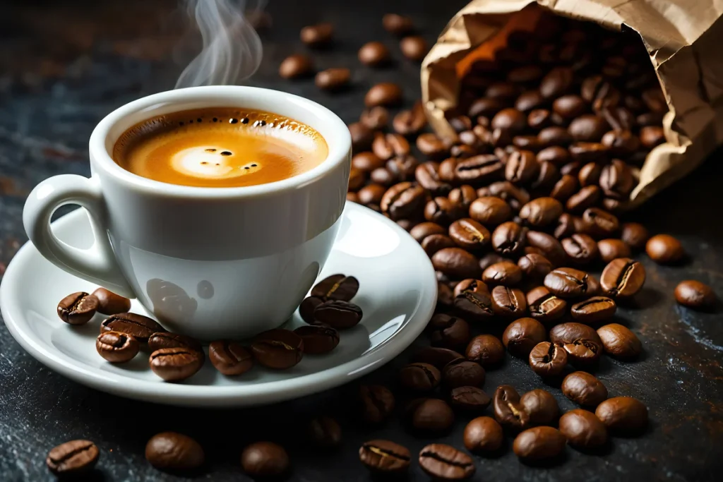 تاریخ قهوه در ایتالیا به قرن شانزدهم میلادی بازمیگردد. در آن زمان، قهوه از خاورمیانه و در دوران امپراتوری عثمانی از طریق کانالهای تجاری ونیز وارد این کشور شد.