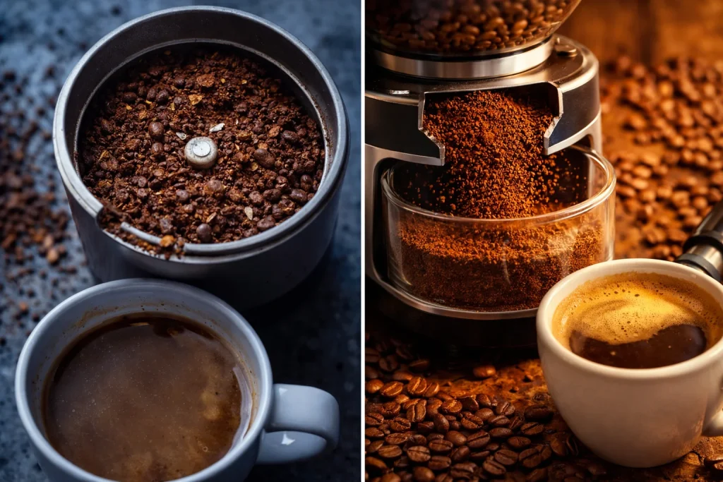 بهترین دانه‌های قهوه بدون آسیاب درست طعم خوبی ندارند. در واقع آسیاب قهوه مرحله میانی بین دانه قهوه و دم‌آوری آن است. اگر به‌درستی پیش نرود، طعم نهایی خوشمزه نیست.