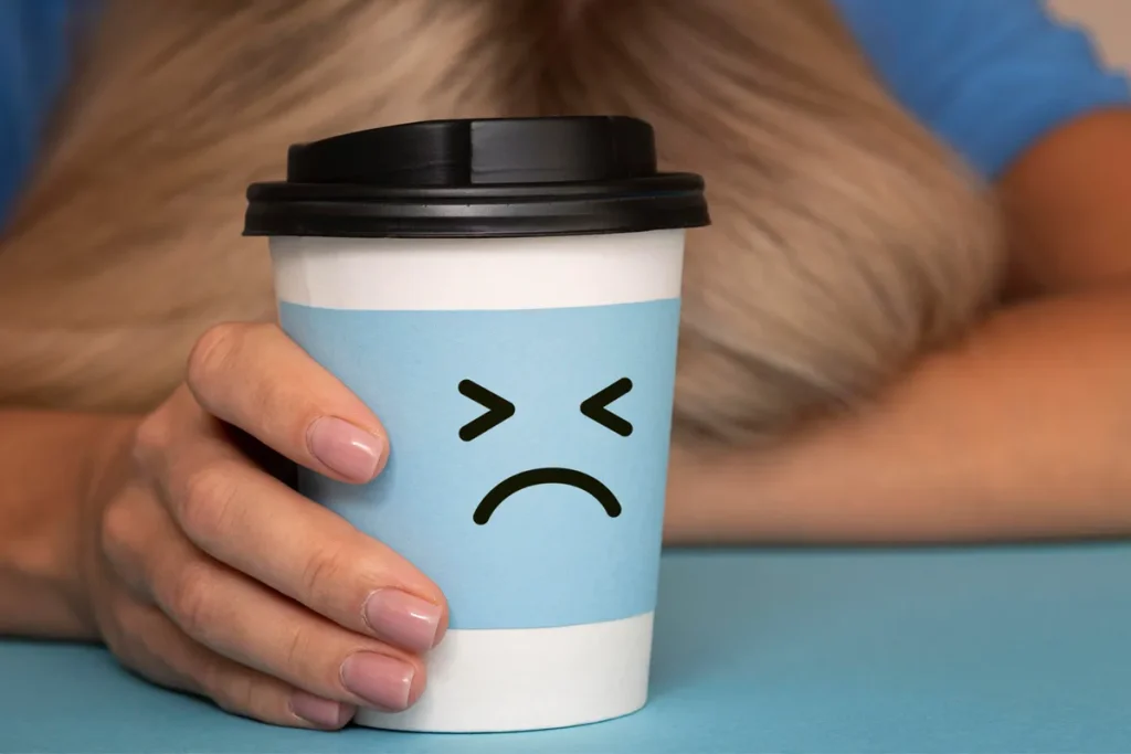 با وجود تاثیر مثبت، میزان زیاد قهوه اثر منفی دارد.