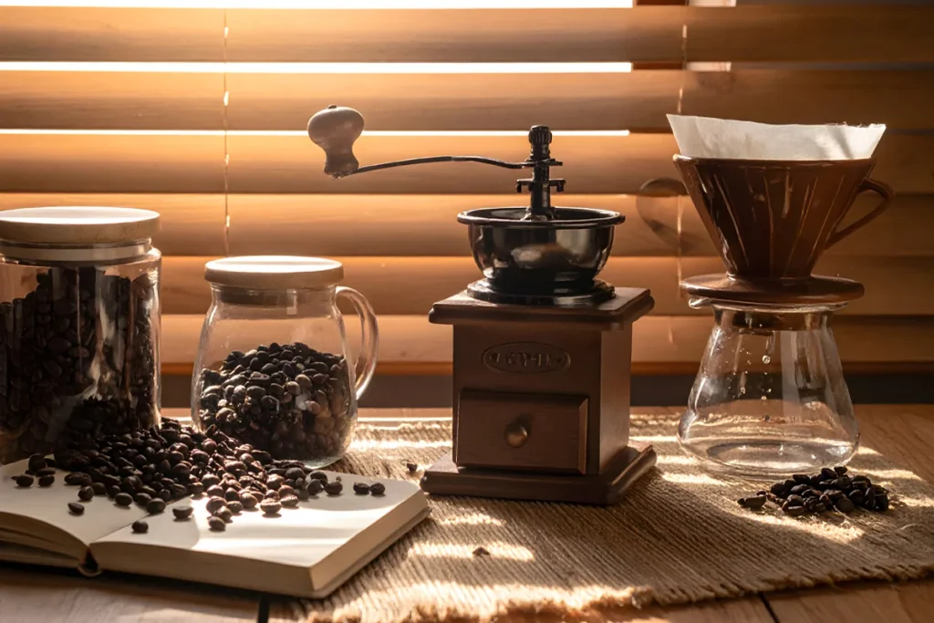 به خاطر داشته باشید که نوع دانه و اندازه آسیاب نیز بر نسبت بهینه آب و قهوه تاثیر می‌گذارند. 