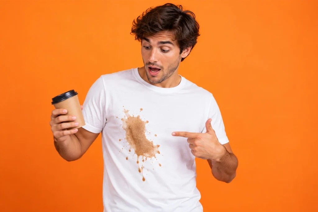 چگونه لکههای قهوه را از روی لباسها پاک کنیم؟
