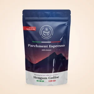 خرید دانه قهوه روبوستا پارچمنت هند